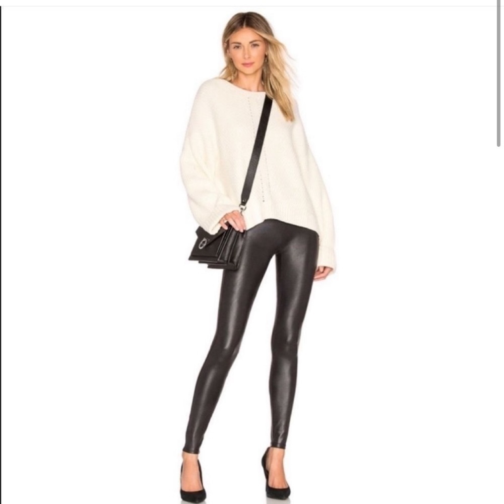 Spanx faux leather pants